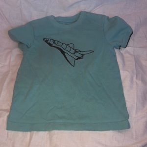 Gymboree space shuttle shirt